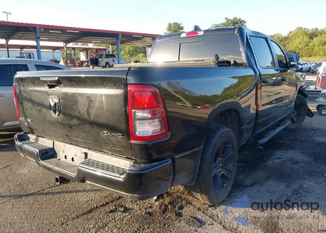 2022 Ram 1500 Big Horn 4X4 6'4 Box from USA, damaged, VIN 1C6RRFMG4NN193410